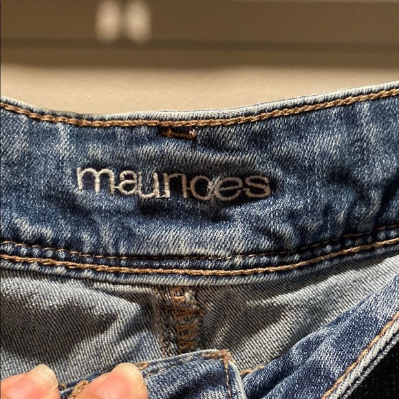 Maurices Flare Wide Leg Jeans | Size 18 | Vintage Wash | Curve Fit - Picture 2 of 5